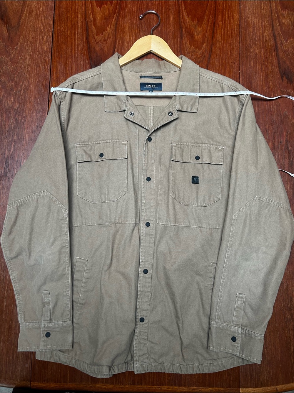 Roark Men’s Military Field Jacket in Khaki